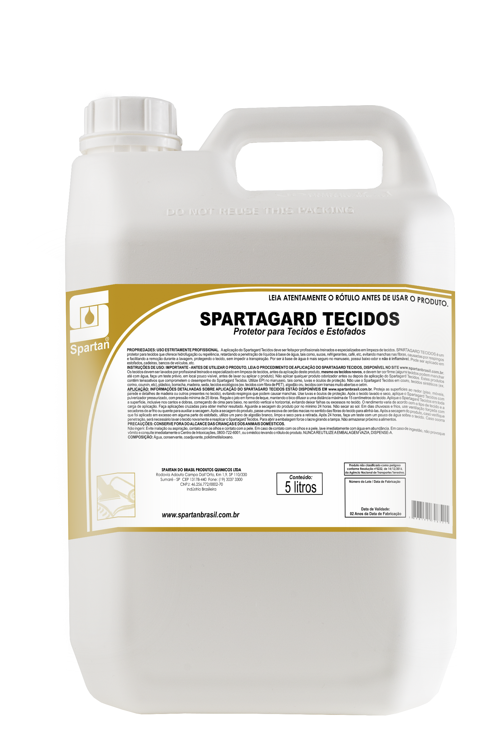 SPARTAGARD TECIDOS - 5L